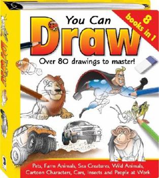 Hardcover You Can Draw, Over 80 Drawings to Master [Unknown] Book