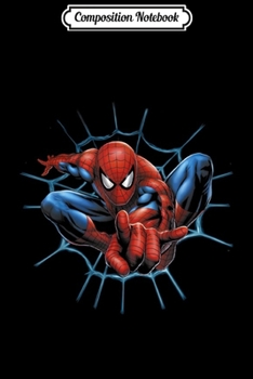 Composition Notebook: Marvel Spider-Man Web Sling Portrait  Journal/Notebook Blank Lined Ruled 6x9 100 Pages