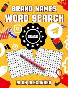 Paperback Brands Word Search Book