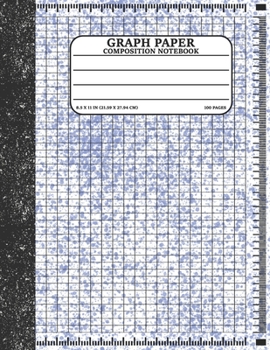 Graph Paper Composition Notebook: Math and Science Lover Graph Paper Cover Watercolor (Quad Ruled 4 squares per inch, 100 pages) Birthday Gifts For Math Lover Teacher,Student Notebook