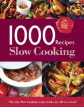 Hardcover 1000 Recipes Slow Cooking Book