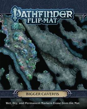 Game Pathfinder Flip-Mat: Bigger Caverns Book