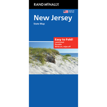 Loose Leaf New Jersey Easy to Fold State Map: Njbu Book