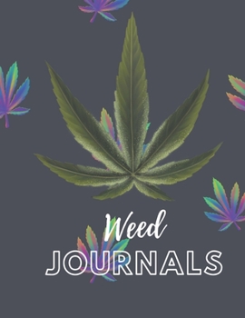 Paperback Marijuana Weed Lovers Notebook: 8.5X11 Wide Ruled Notebook Vol 34 Book