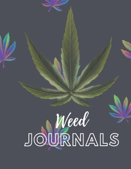 Marijuana Weed Lovers Notebook: 8.5X11 Wide Ruled Notebook Vol 34