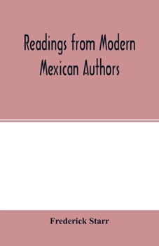Paperback Readings from modern Mexican authors Book
