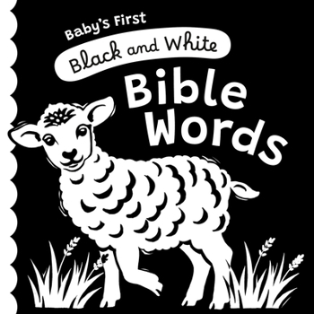 Board book Baby's First Black and White Bible Words: A High-Contrast Board Book