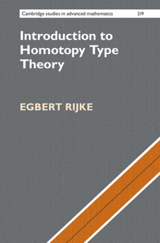 Hardcover Introduction to Homotopy Type Theory Book