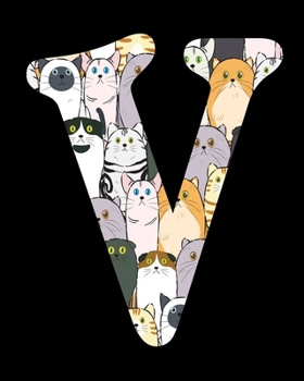 Paperback V: Cat Lovers Journal Notebook 2020 Monthly Planner Dated Journal 8" x 10" 110 pages Book