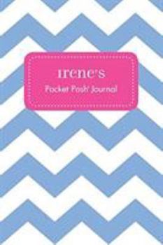 Paperback Irene's Pocket Posh Journal, Chevron Book
