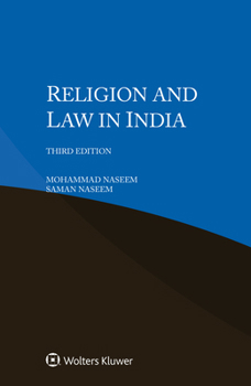 Paperback Religion and Law in India Book