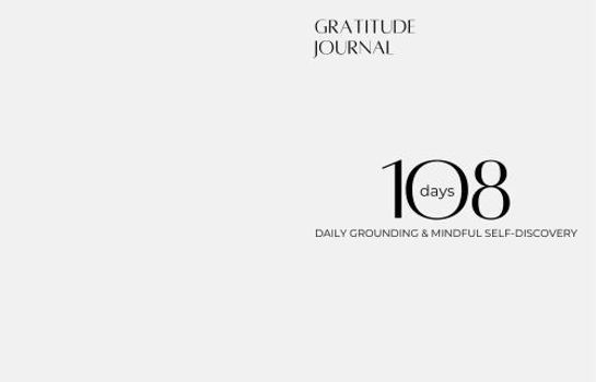 Paperback 108 Days: Gratitude Journal Book
