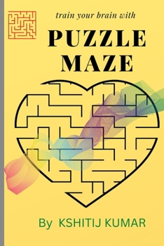 Paperback Puzzle Maze Book