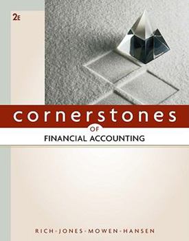 Hardcover Cornerstones of Financial Accounting Book