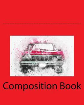Paperback Composition Book: Car Book