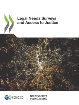 Paperback Legal Needs Surveys and Access to Justice Book