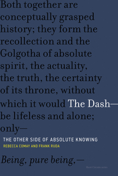 Paperback The Dash-The Other Side of Absolute Knowing Book