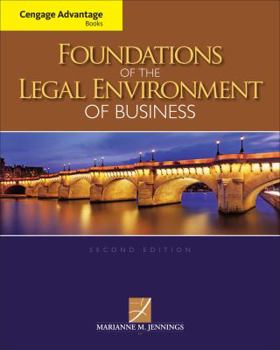 Paperback Foundations of the Legal Environment of Business Book