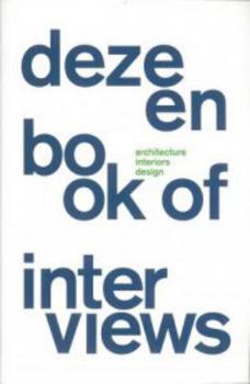Paperback Dezeen Book of Interviews Book