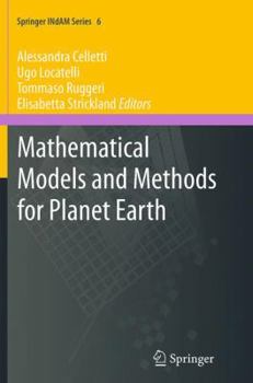 Paperback Mathematical Models and Methods for Planet Earth Book