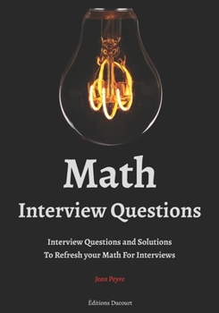 Paperback Math Interview Questions Book