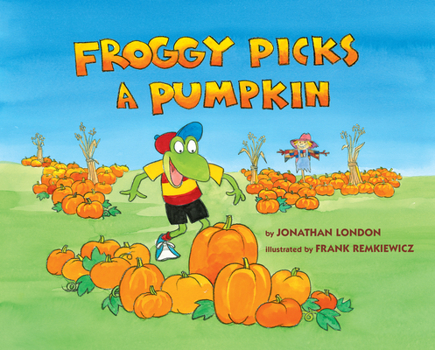 Hardcover Froggy Picks a Pumpkin Book