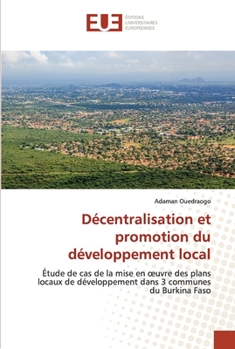 Paperback Décentralisation et promotion du développement local [French] Book
