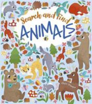 Paperback Search and Find: Animals Book