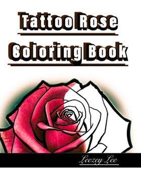 Paperback Tattoo Rose Coloring Book