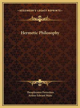 Hardcover Hermetic Philosophy Book