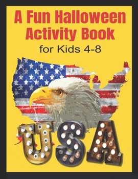 A Fun Halloween Activity Book for Kids 4-8
