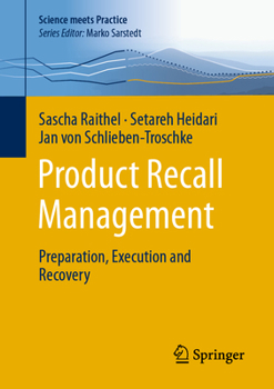 Paperback Product Recall Management: Preparation, Execution and Recovery Book