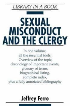 Hardcover Sexual Misconduct and the Clergy Book