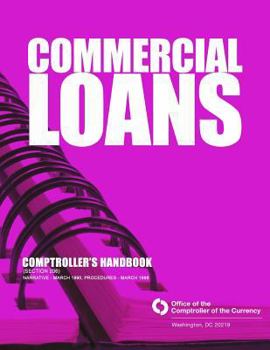 Paperback Commercial Loans Comptroller's Handbook (section 206) Book