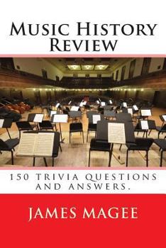 Paperback Music History Review: 150 trivia questions and answers. Book