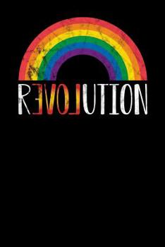 Paperback Revolution: Notebook, 6x9 inches, 120 checkered white pages for LGBT Fans Book