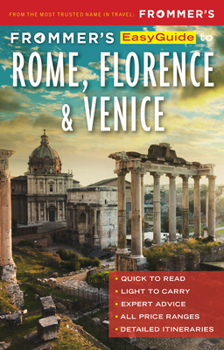 Paperback Frommer's Easyguide to Rome, Florence and Venice Book