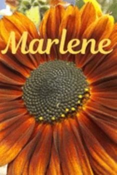 Marlene: Sunflower Personalized Journal to write in, Positive Thoughts for Women Teens Girls gifts holidays