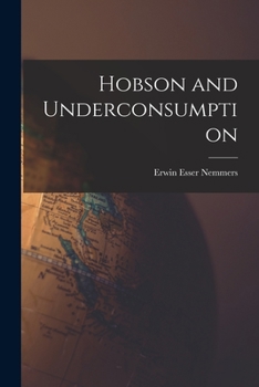 Paperback Hobson and Underconsumption Book