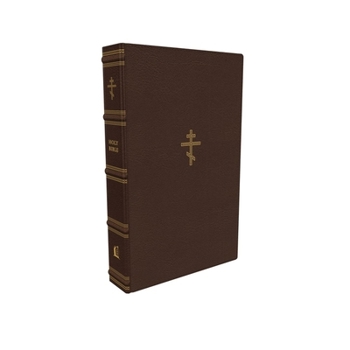 Leather Bound The Orthodox Study Bible, Leathersoft, Brown: Ancient Christianity Speaks to Today's World Book