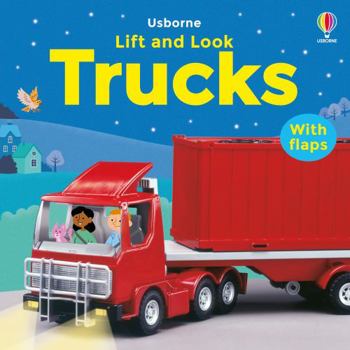 Hardcover Lift and Look Trucks Book