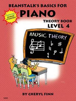 Paperback Beanstalk's Basics for Piano: Theory Book Book 4 Book