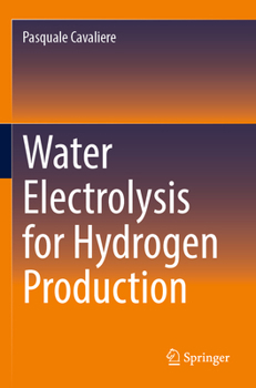 Paperback Water Electrolysis for Hydrogen Production Book