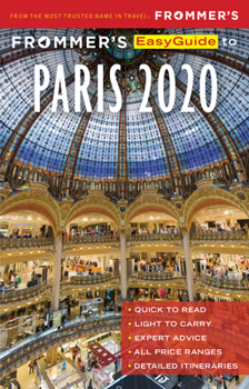 Paperback Frommer's Easyguide to Paris 2020 Book