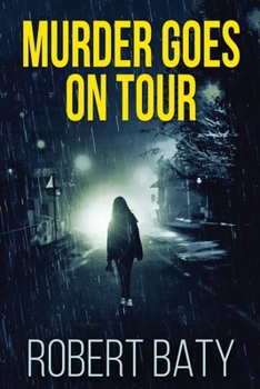 Paperback Murder Goes On Tour [Large Print] Book