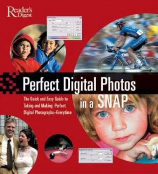 Hardcover Perfect Digital Photographs in a Snap Book