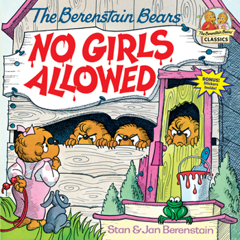 Paperback Berenstain Bears No Girls Allowed Book