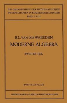 Paperback Moderne Algebra [German] Book