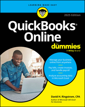 Paperback QuickBooks Online for Dummies, 2025 Edition Book