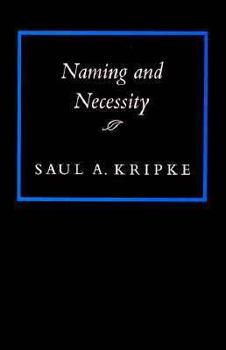 Paperback Naming and Necessity Book